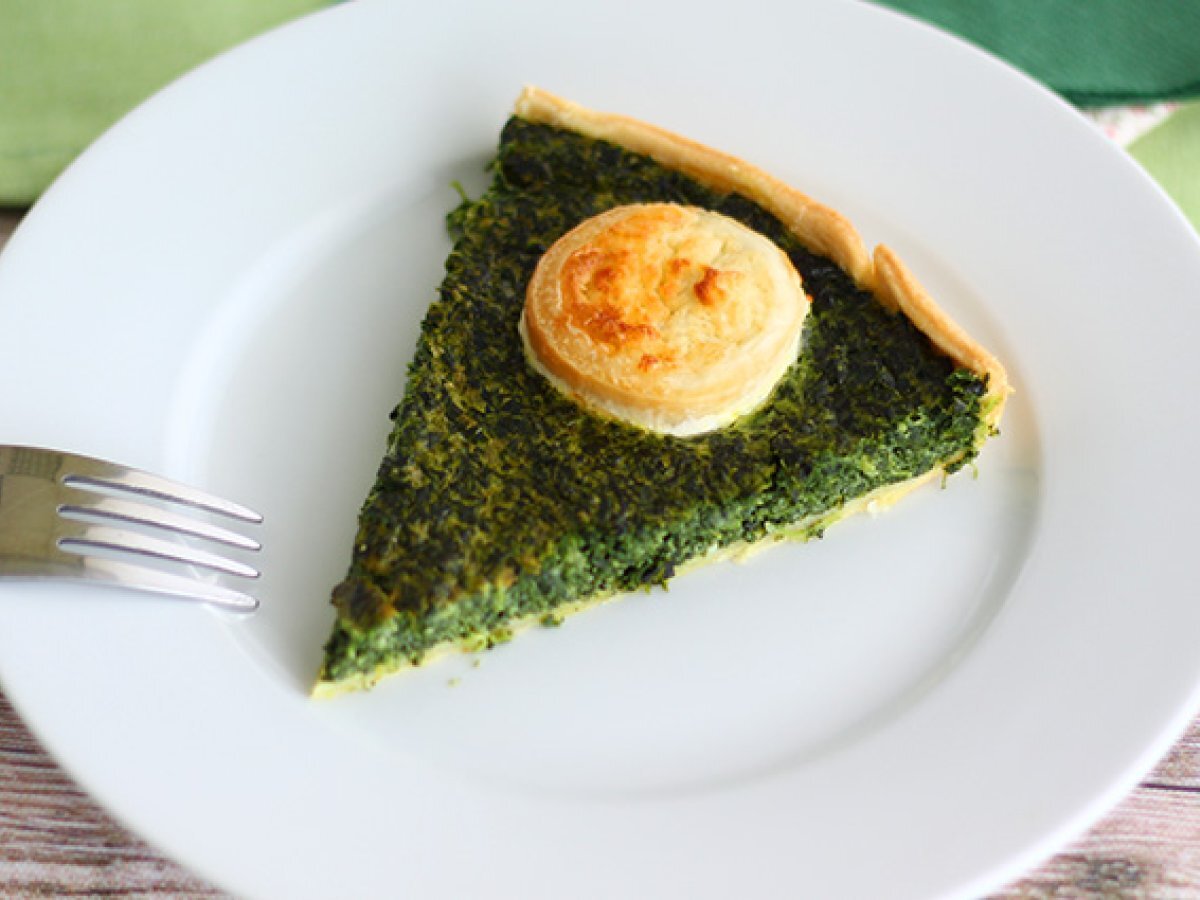 Spinach and goat cheese quiche - photo 4