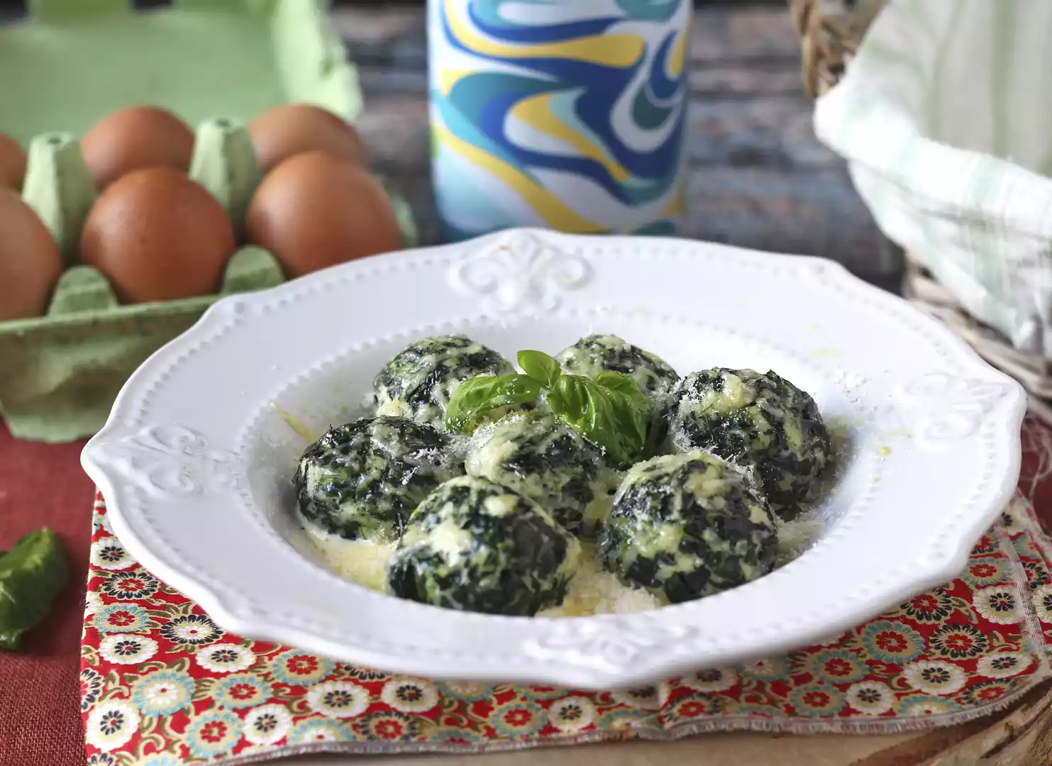 Easy no-knead spinach and ricotta malfatti recipe