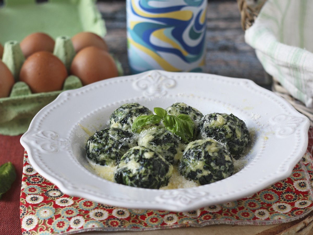Spinach and ricotta malfatti, the easy no-knead homemade pasta recipe
