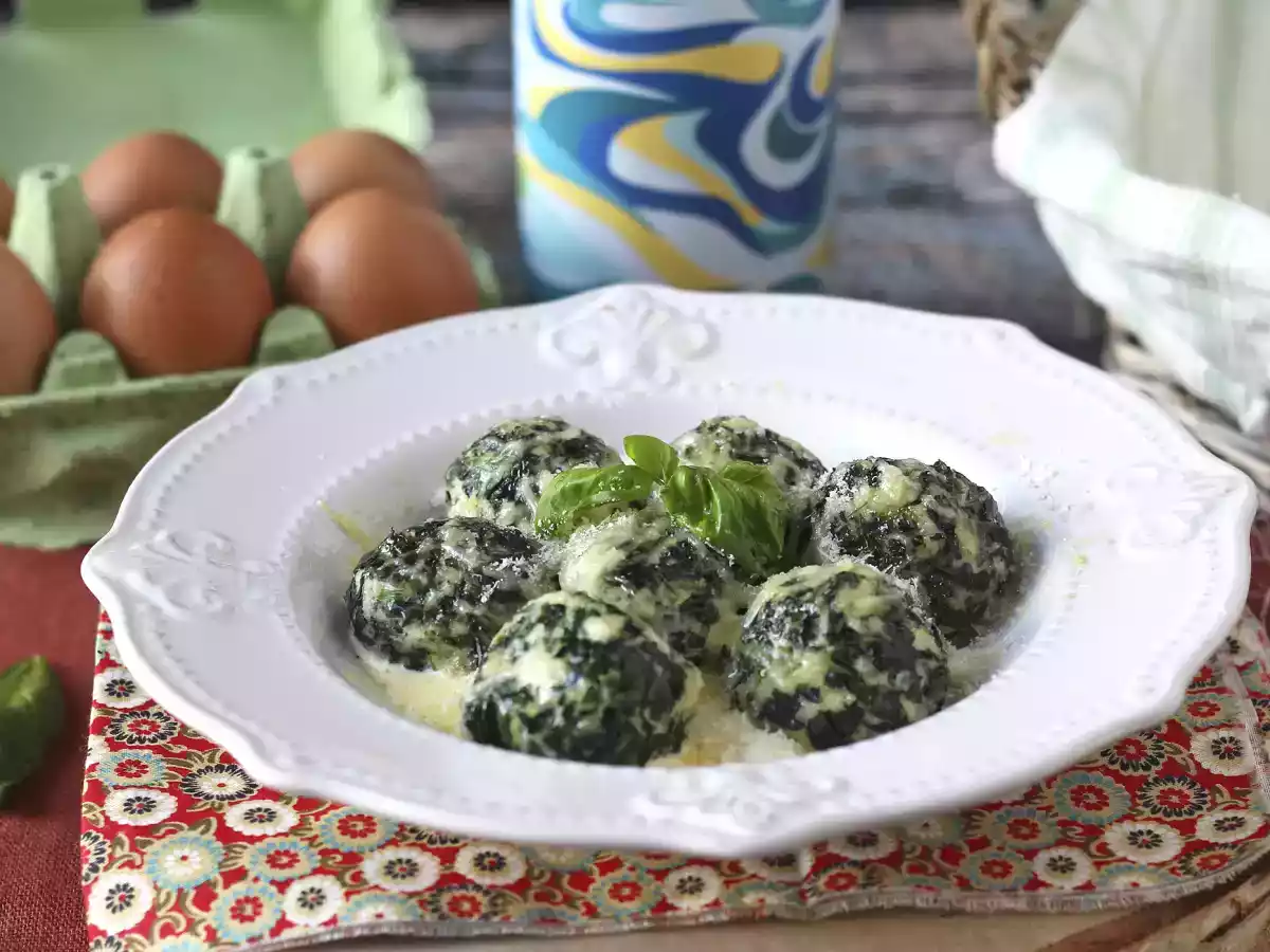 Spinach and ricotta malfatti, the easy no-knead homemade pasta recipe