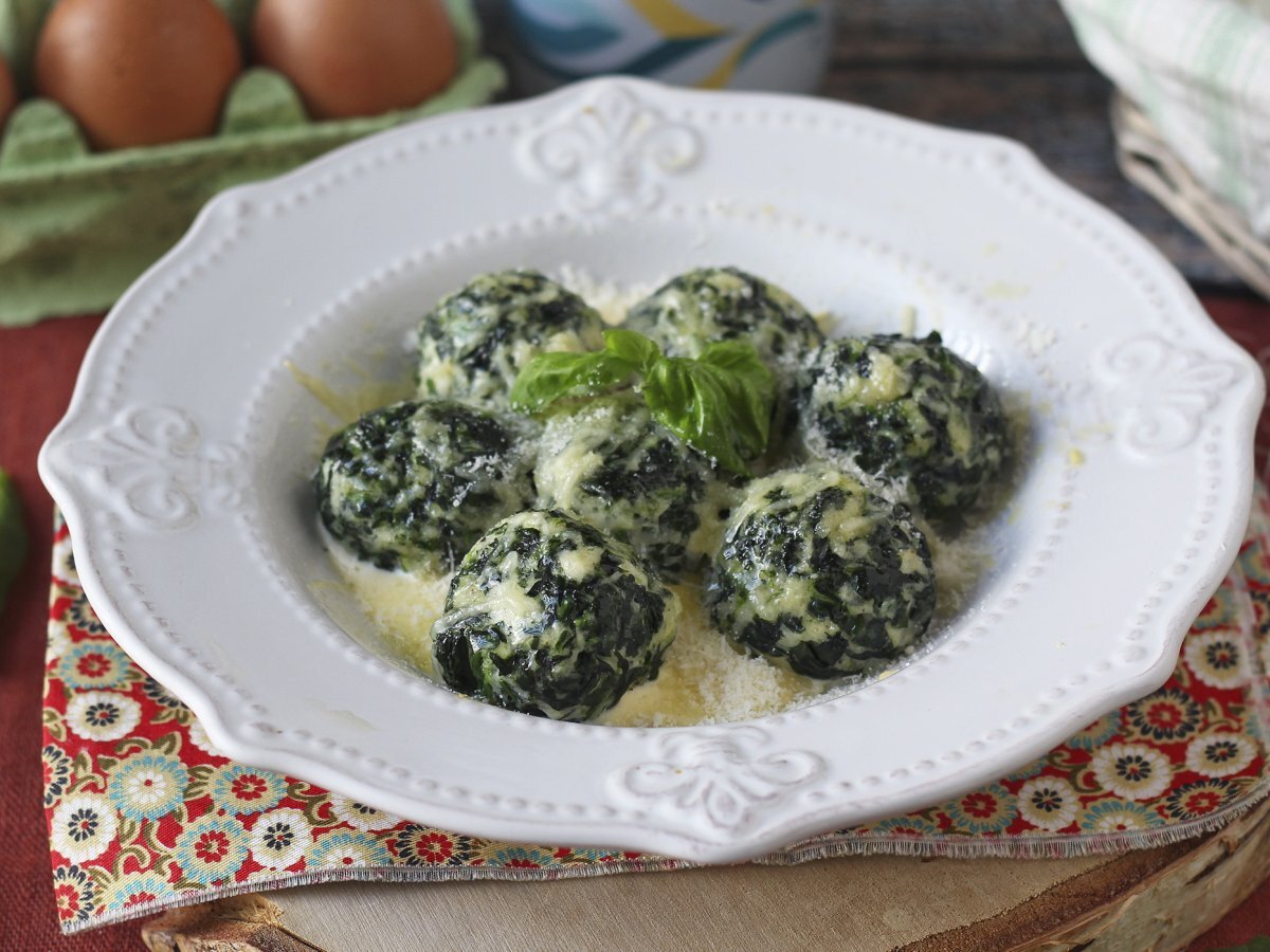 Spinach and ricotta malfatti, the easy no-knead homemade pasta recipe - photo 2