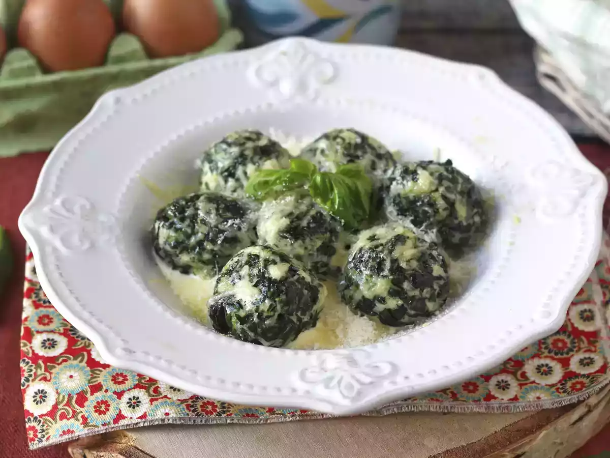 Spinach and ricotta malfatti, the easy no-knead homemade pasta recipe - photo 2