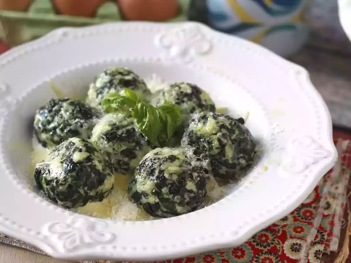 Spinach and ricotta malfatti, the easy no-knead homemade pasta recipe - photo 4