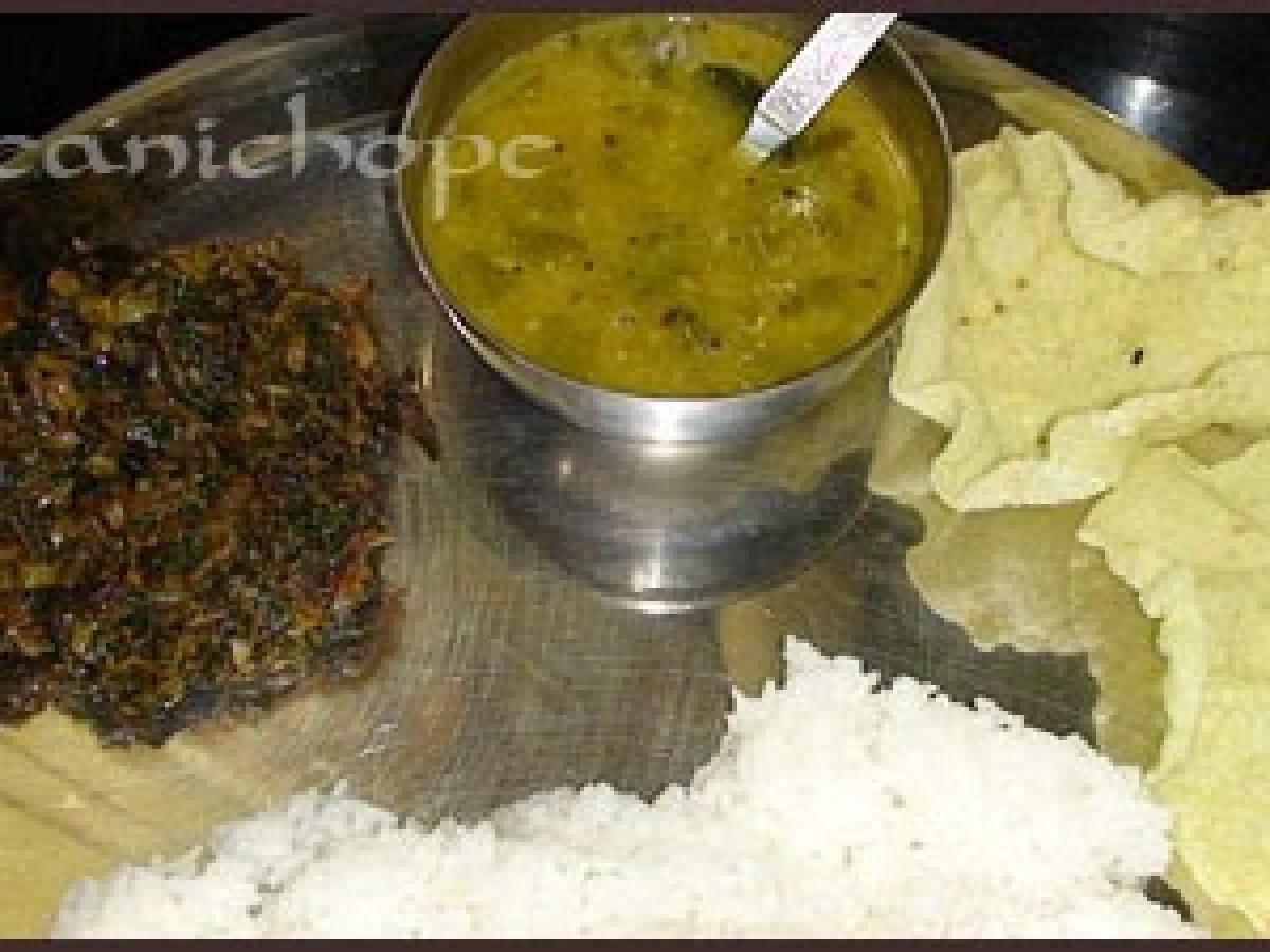 SPINACH DAL (Palak Dal, Palak Soppina Bele Saaru) - photo 3