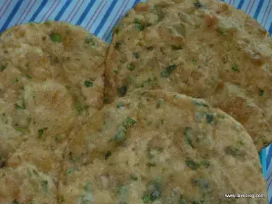 Spinach Fried Bread / Palak Puri