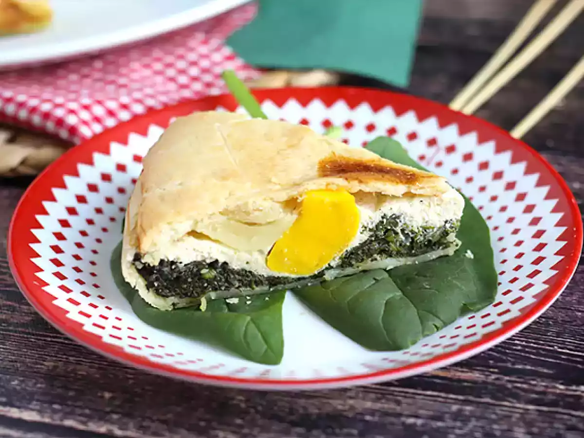 Spinach, ricotta, and egg pie - italian torta pasqualina - photo 5