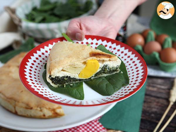 Spinach, ricotta, and egg pie - italian torta pasqualina - photo 2