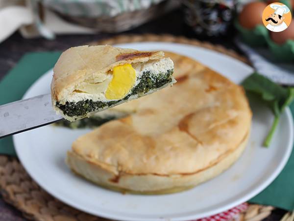 Spinach, ricotta, and egg pie - italian torta pasqualina - photo 3