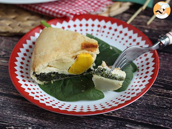 Spinach, ricotta, and egg pie - italian torta pasqualina - photo 4