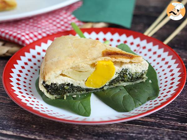 Spinach, ricotta, and egg pie - italian torta pasqualina - photo 5