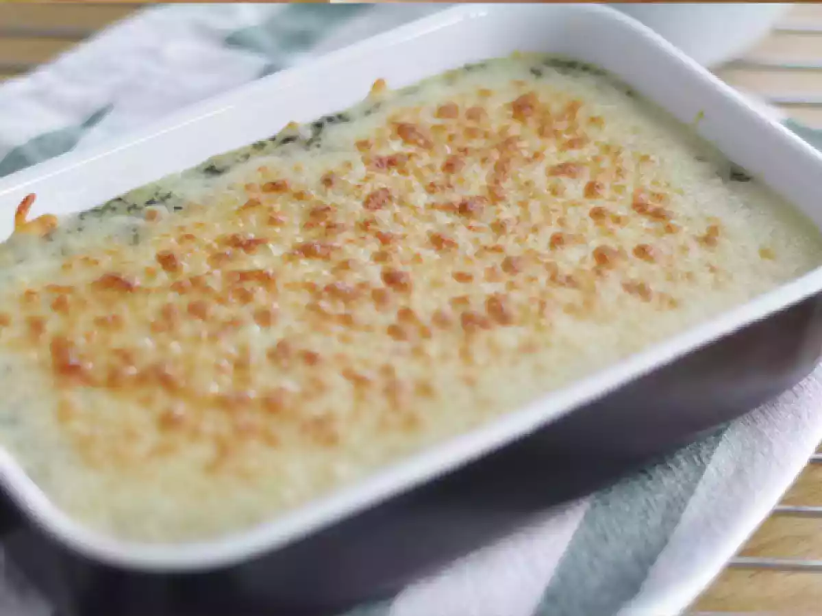 Spinach with cream - video recipe !
