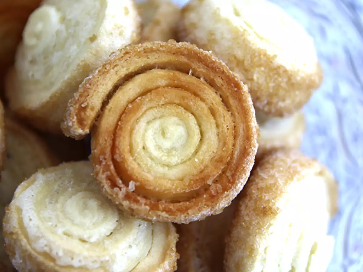 Spiral diamond shortbread cookies - photo 3