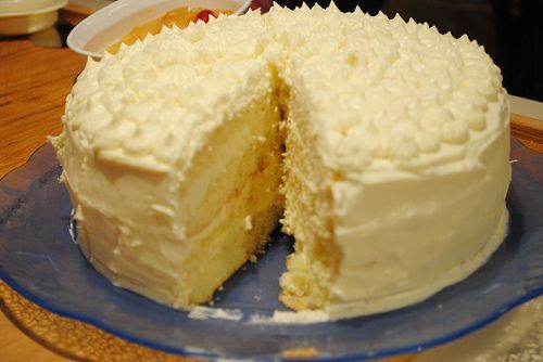 Lemon Layer Cake with Lemon Curd ~Sweet & Savory