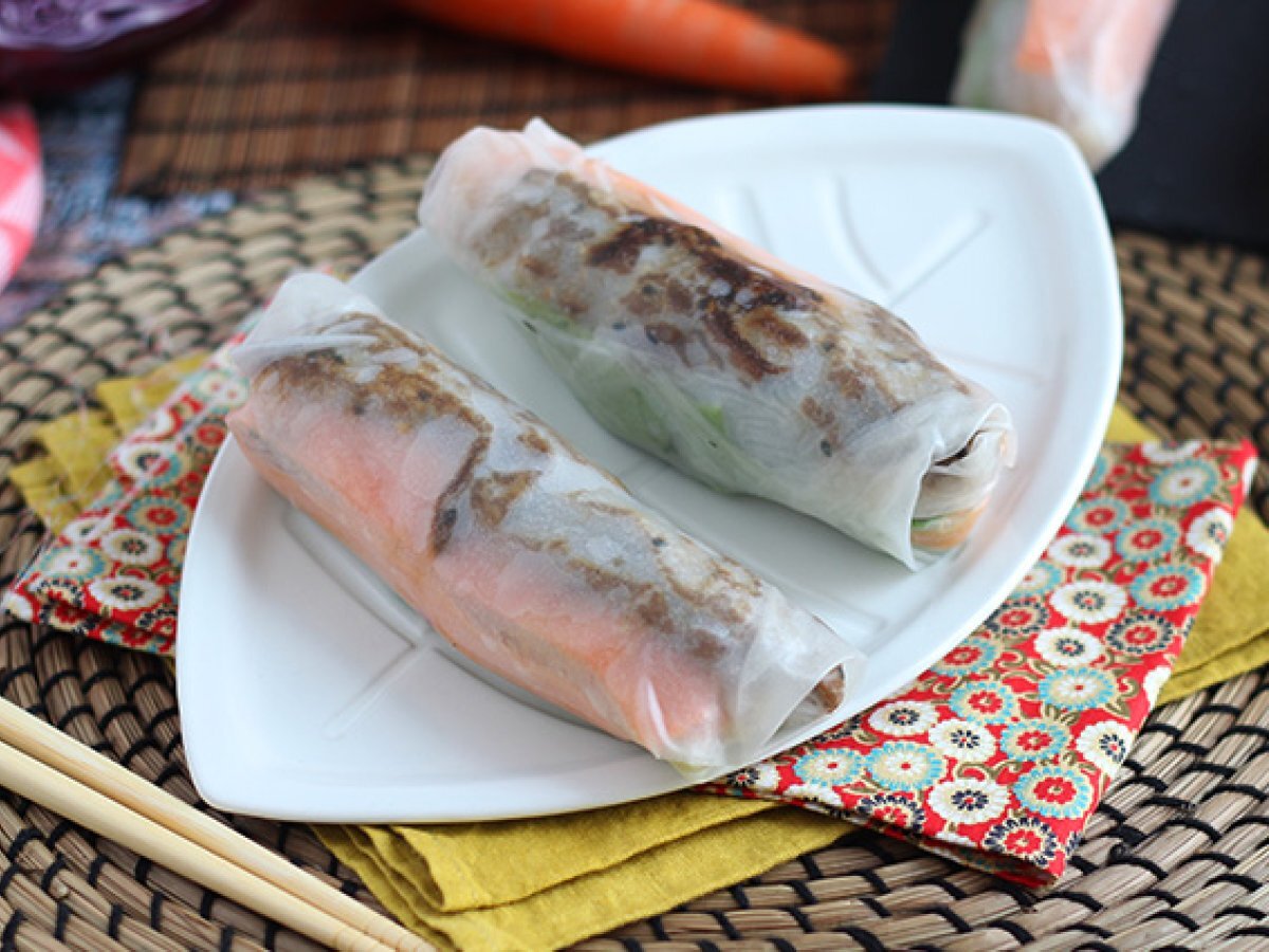 Spring rolls - marinated beef - photo 3