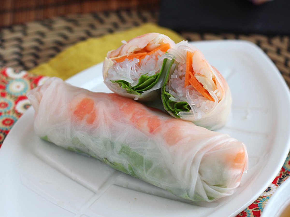 Spring rolls - shrimps and chicken - photo 2