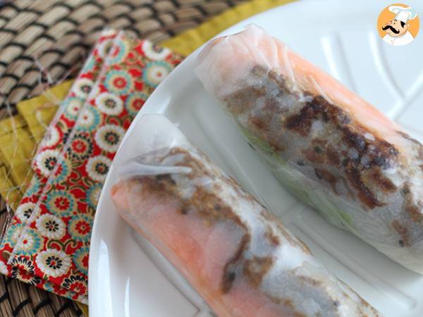 Spring rolls with marinated beef - photo 4