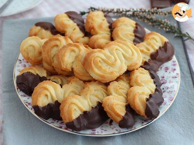 Spritz cookies for a snack