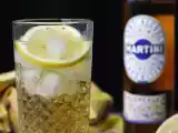Spritz martini mocktail, a sweet, floral alcohol-free cocktail for aperitifs, photo 1