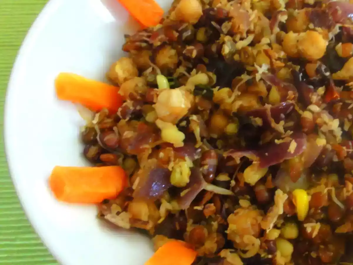SPROUT BEANS MASALA SUNDAL - photo 2