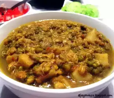 Sprouted whole moong usal recipe