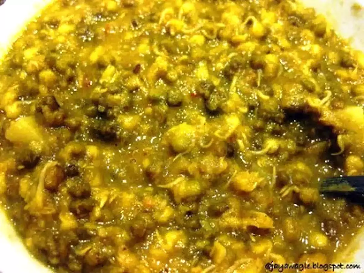 Sprouted whole Moong Usal - photo 2