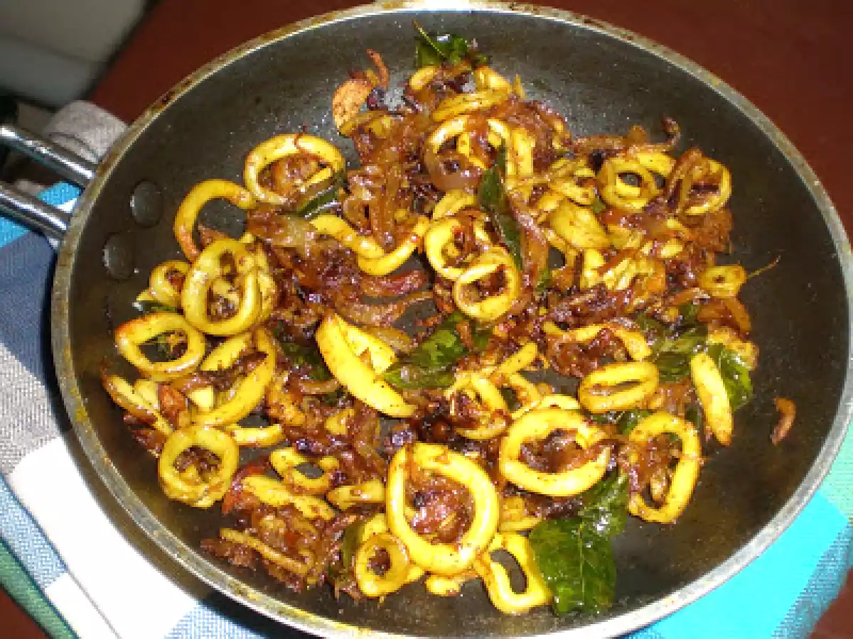 Squid Fry ( Koonthal / Kanava Fry )