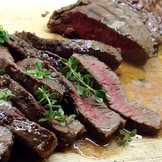 Lemon thyme steak slice recipe (with apologies to coby)