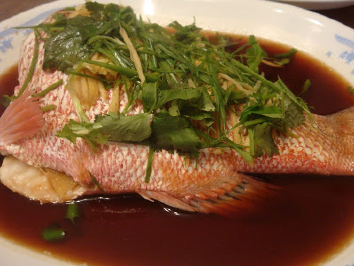 Steam Fish Hong Kong Style