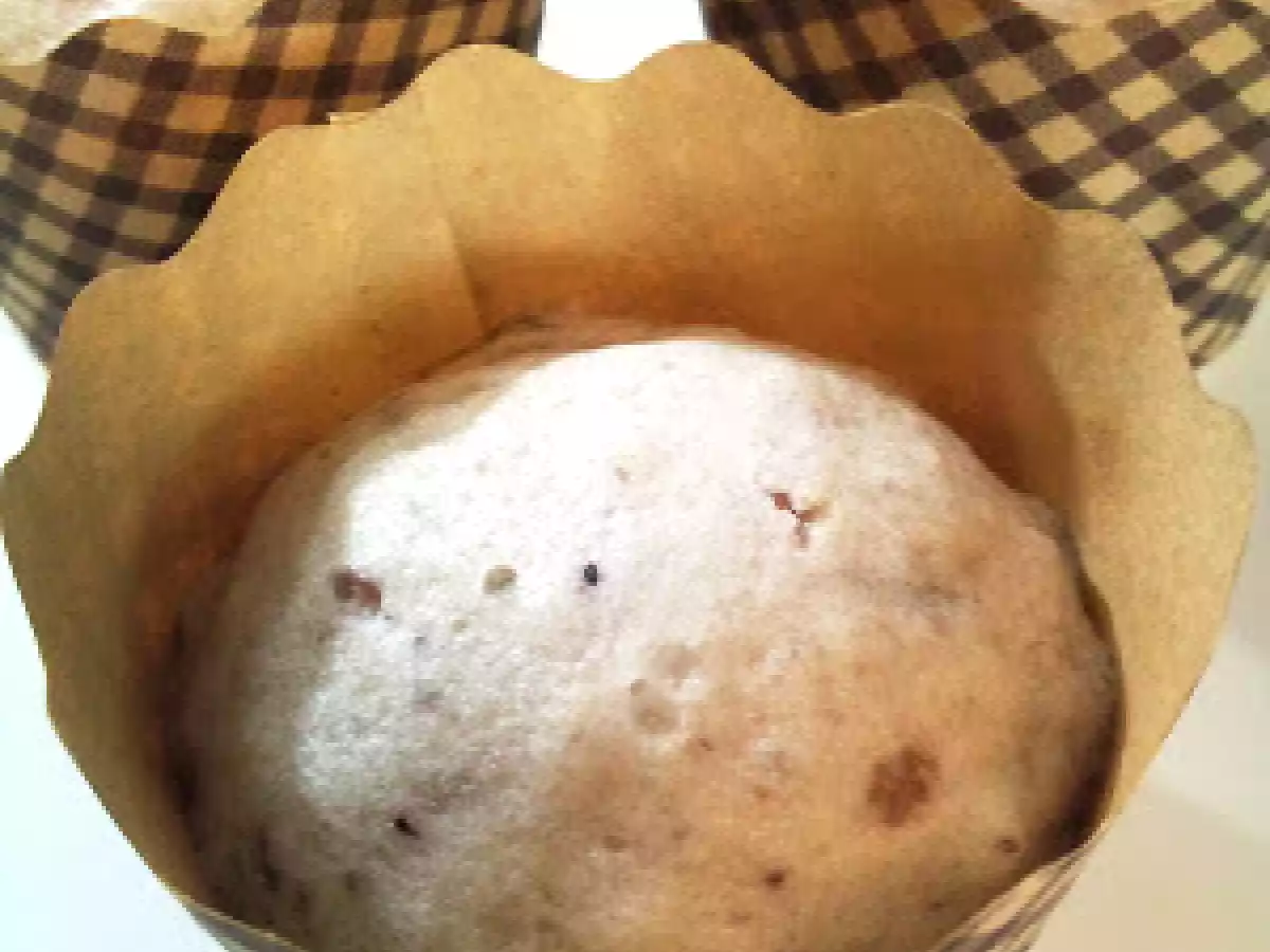 Steamed Blueberry Cake