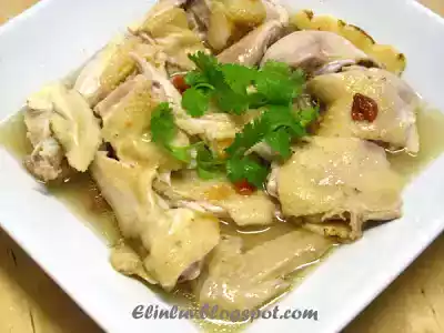 Steamed chicken recipe with dong quai & wolfberries