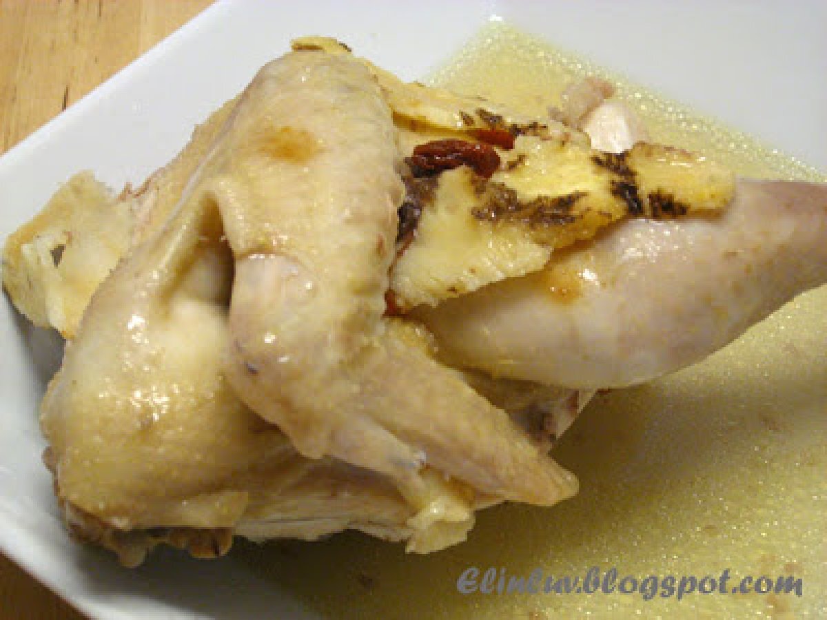 Steamed Chicken With Dong Quai & Wolfberries - photo 2