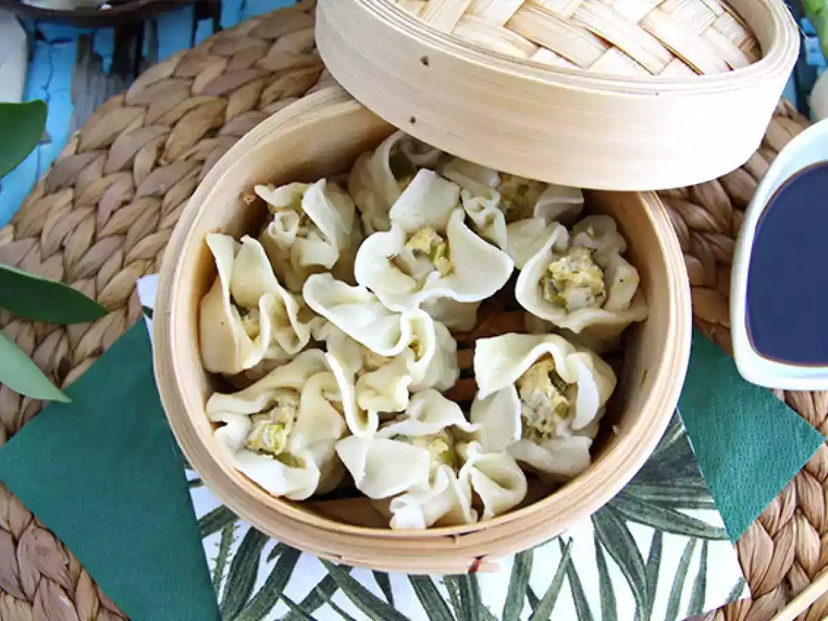 Steamed dumplings - reunionese bouchons with chicken - photo 2