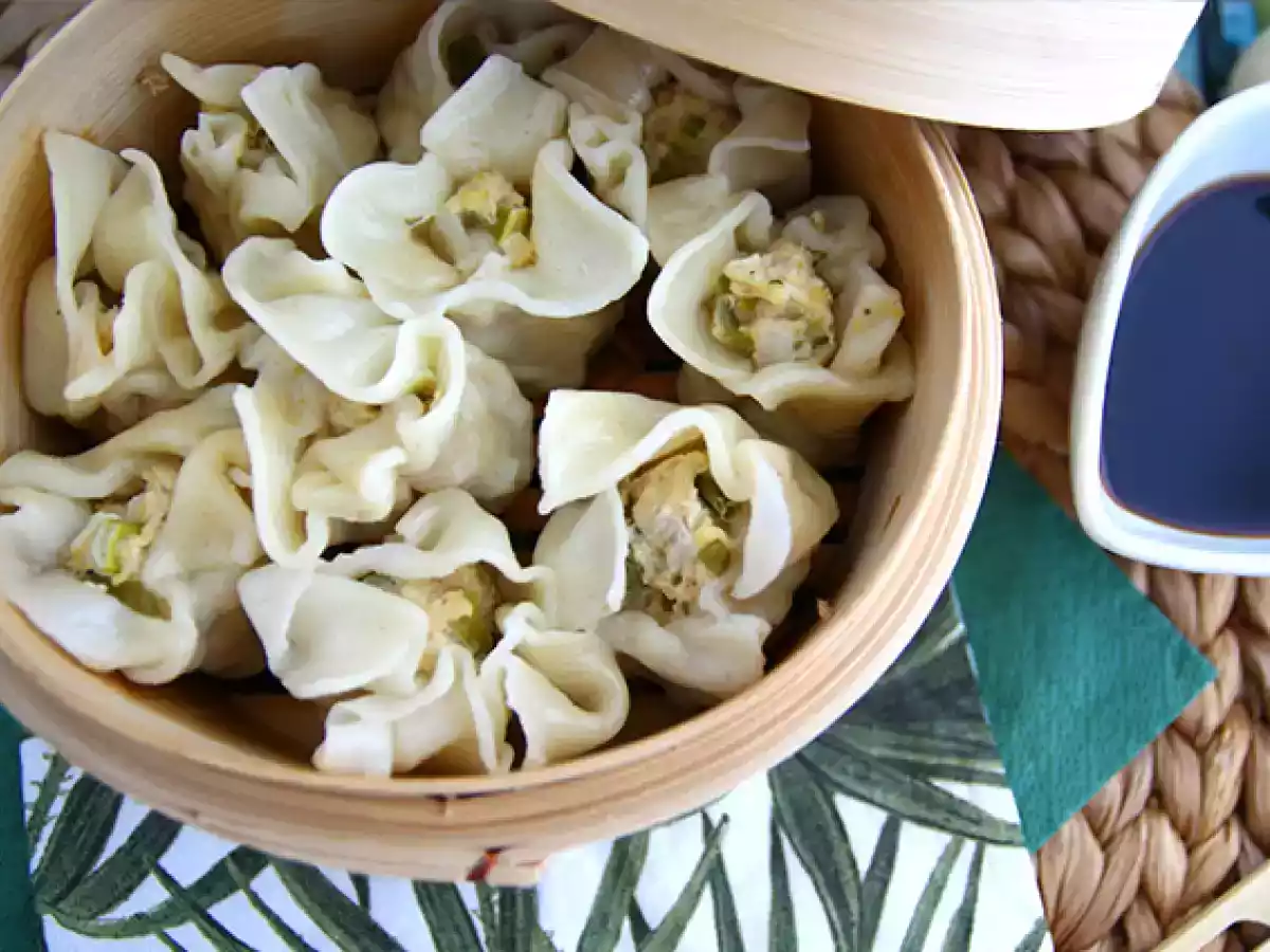 Steamed dumplings - reunionese bouchons with chicken - photo 5