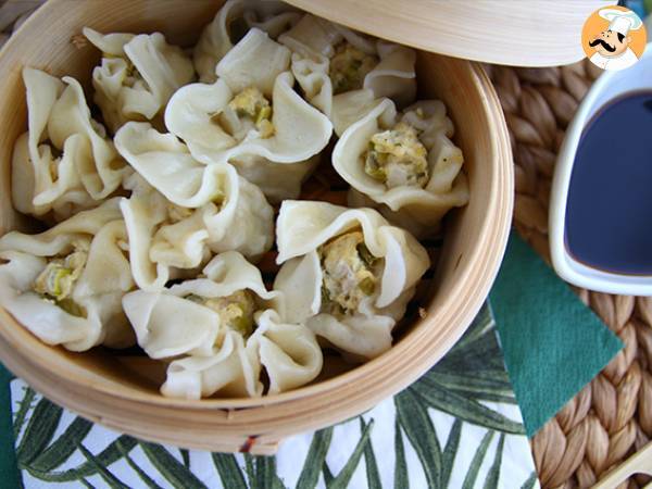 Steamed dumplings - reunionese bouchons with chicken - photo 5