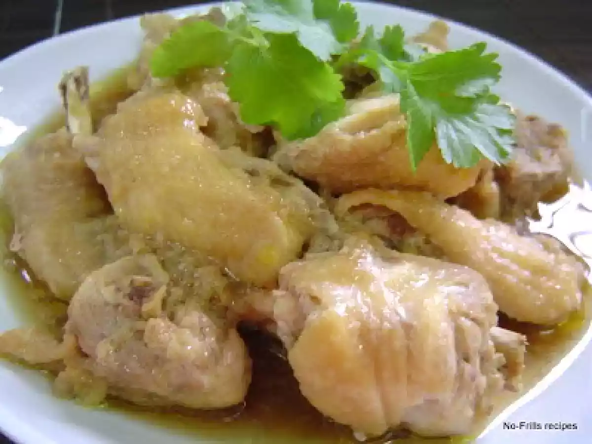 Steamed Ginger Chicken