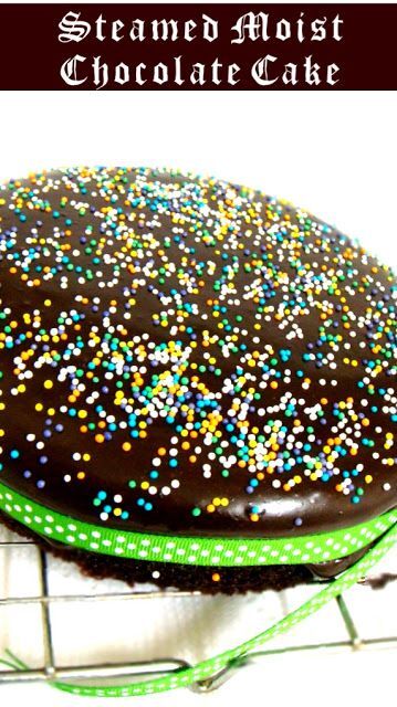 Steamed moist chocolate cake - Recipe Petitchef