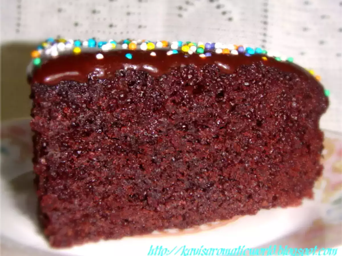 Steamed Moist Chocolate Cake - photo 2