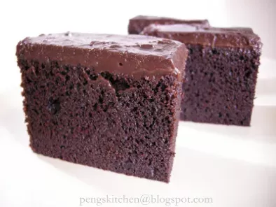 Steamed Moist Chocolate Cake, photo 2