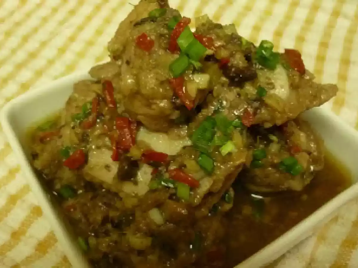 Steamed Pork Ribs with Fermented Black Beans
