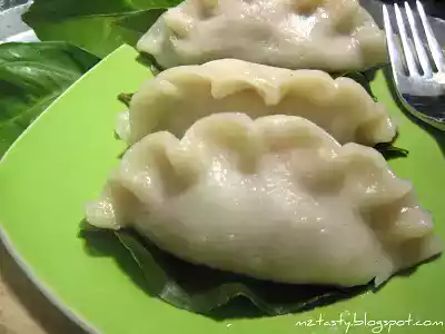 Steamed radish dumplings recipe (loh pat pan)
