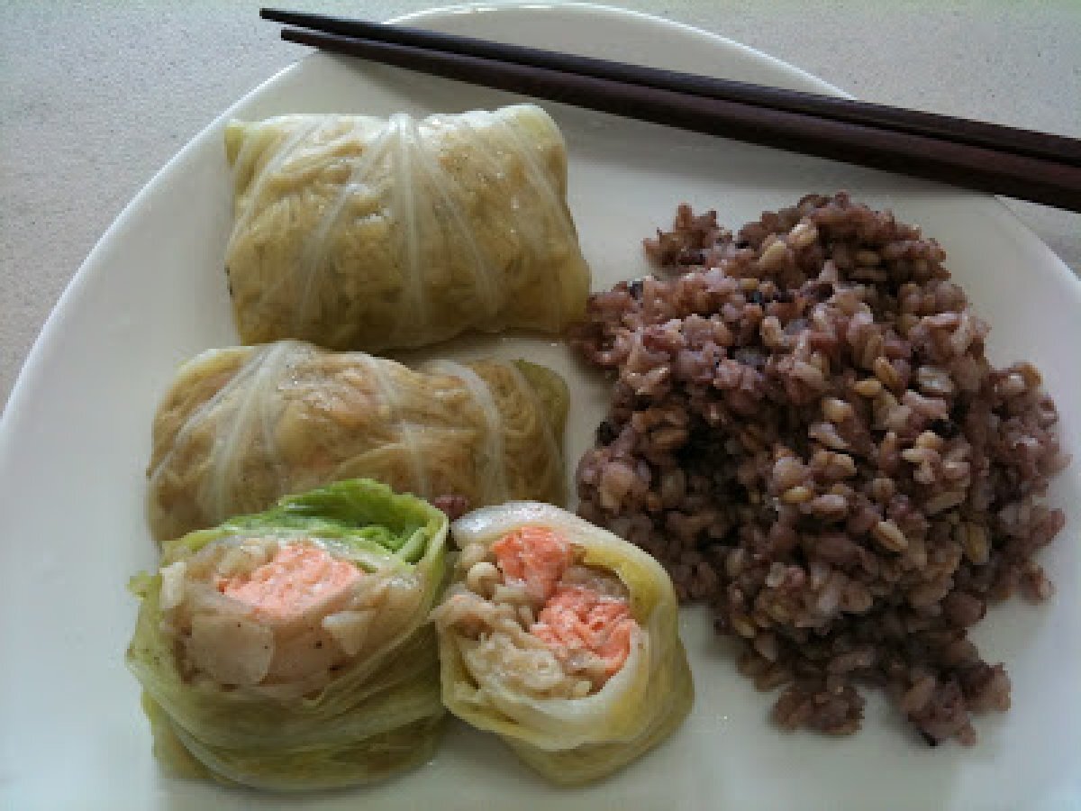 Steamed Salmon in Cabbage - photo 2