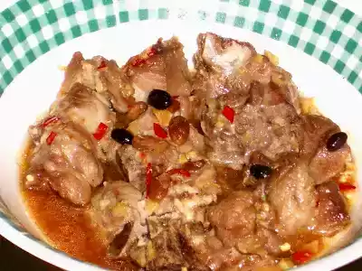 Steamed spare ribs with black bean soya bean recipe