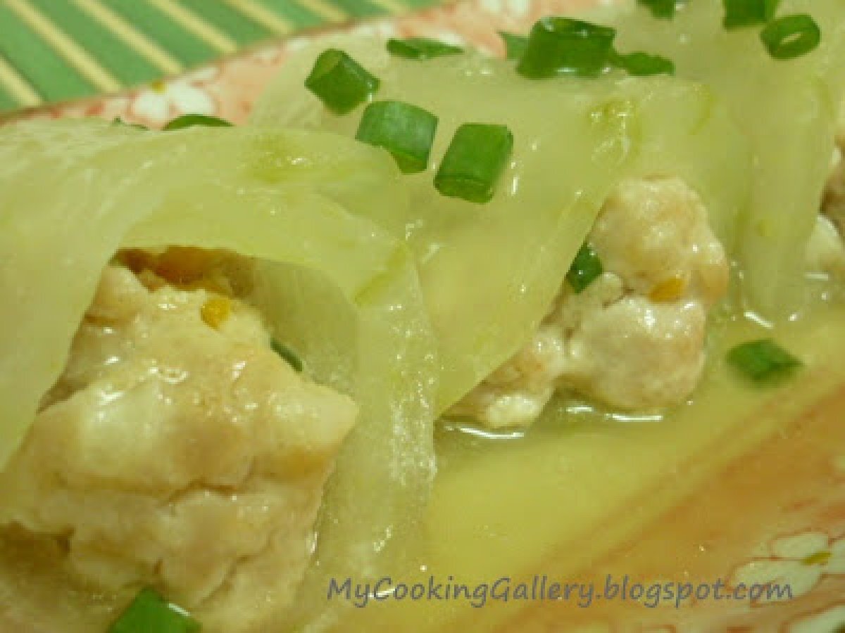 Steamed Stuffed Winter Melon Rolls - photo 2