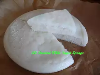 Steamed white sugar sponge recipe - pak thong koh
