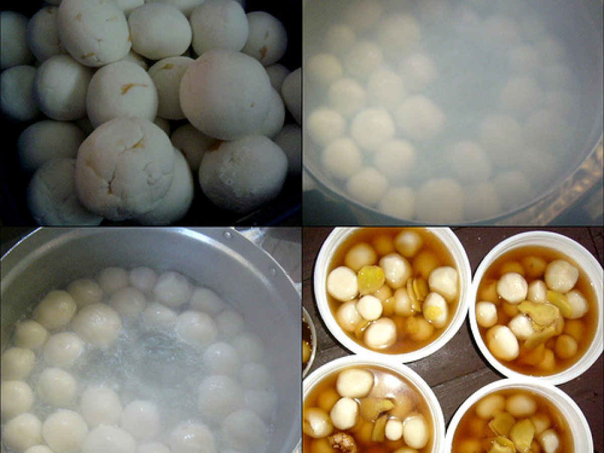 Sticky Rice Balls in Ginger Syrup - photo 3