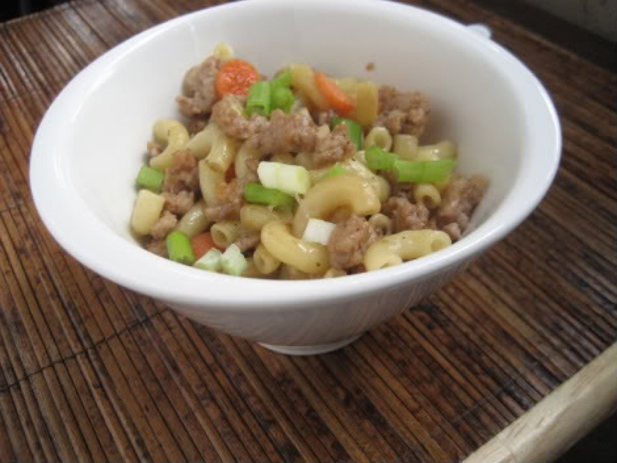 Stir-fried Macaroni with Ground Pork Recipe - photo 3