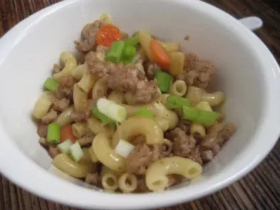Stir-fried Macaroni with Ground Pork Recipe - photo 2