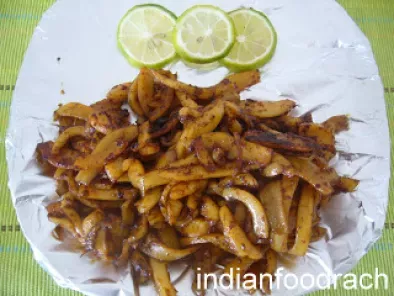Stir fried squid ( calamari fry, kanava fry) - photo 2