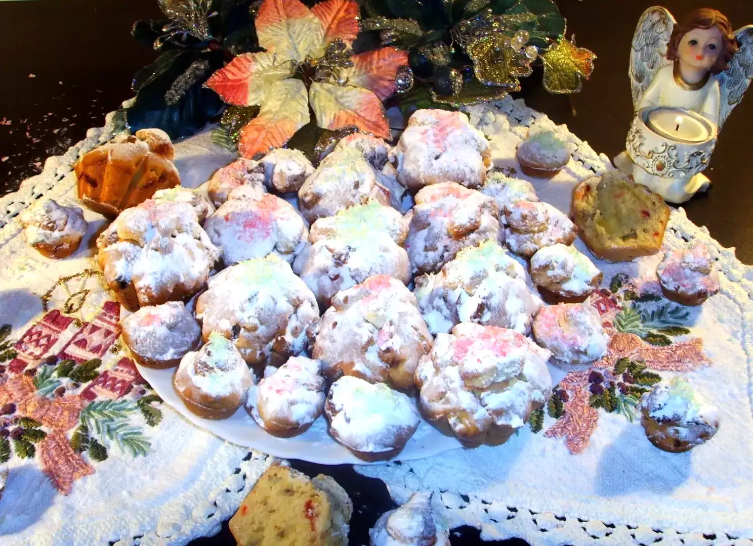 Stollen muffins recipe - easy and tasty holiday treats