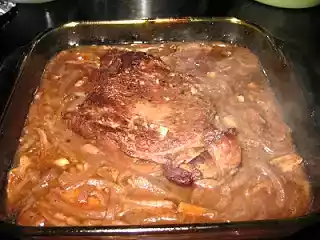 Stracoto recipe with porcini mushrooms